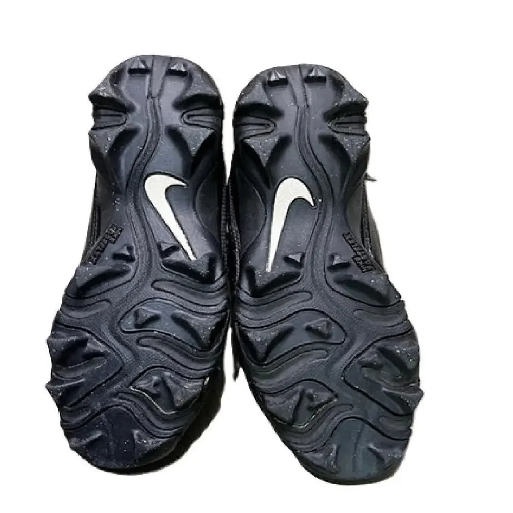 Nike Alpha Menace 4 Shark Football Cleats Big Kids -4Y Black BM1